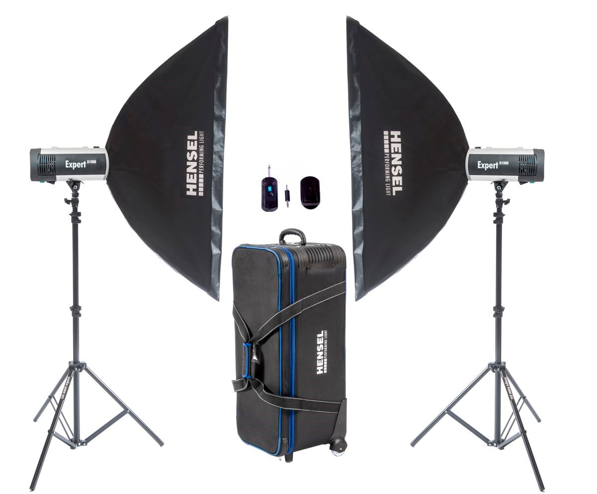 Hensel Expert D 1000w 2'li Paraflaş Set