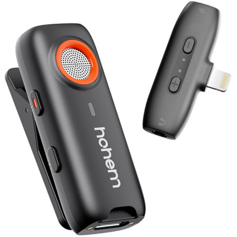 Hohem MIC-01 Wireless Yaka Mikrofonu (Lightning)