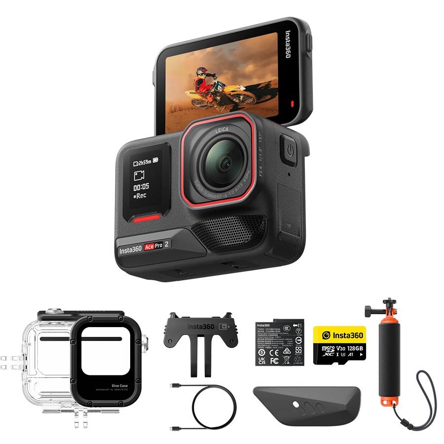 Insta360 Ace Pro 2 Aksiyon Kamerası Dalış Paketi