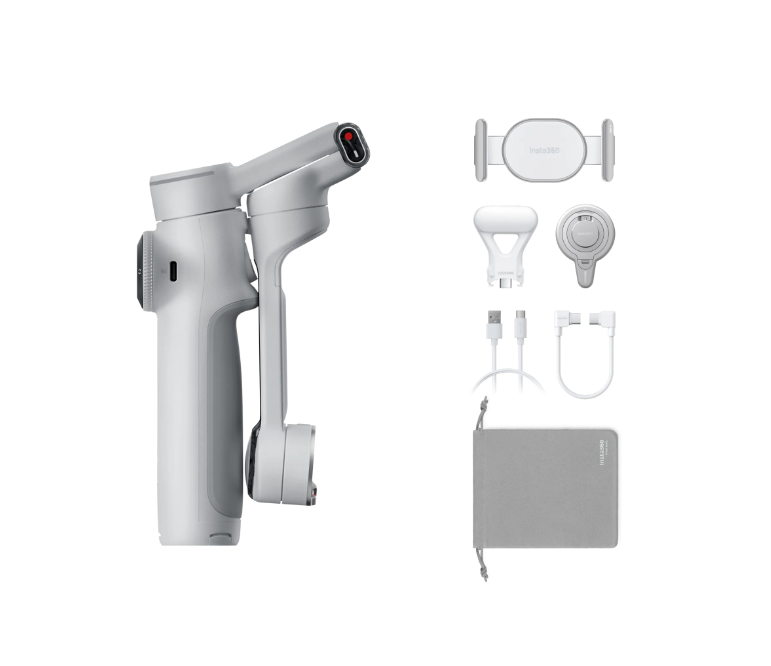 Insta360 Flow 2 Pro Creator Bundle Gimbal - Stone Gray