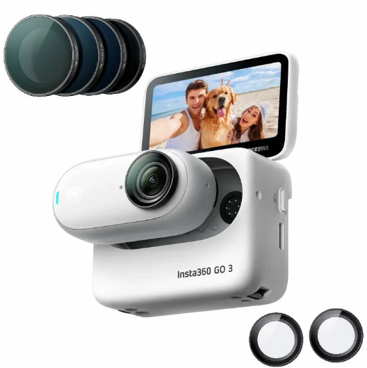 Insta360 GO 3 (64GB) + Lens Guard + ND Filtre