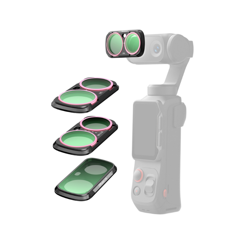 Insta360 Luna Ultra Filtre Seti (CPL+VND2-32+ Black Diffusion)