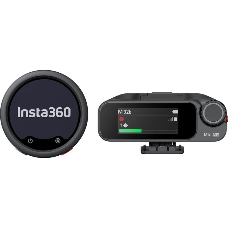 Insta360 Mic Pro Kablosuz Mikrofon Seti (1TX + 1RX)
