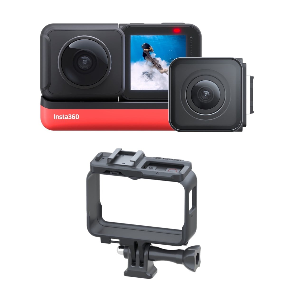INSTA360 One R Twin Edition + INSTA360 One R Mounting Bracket Kit