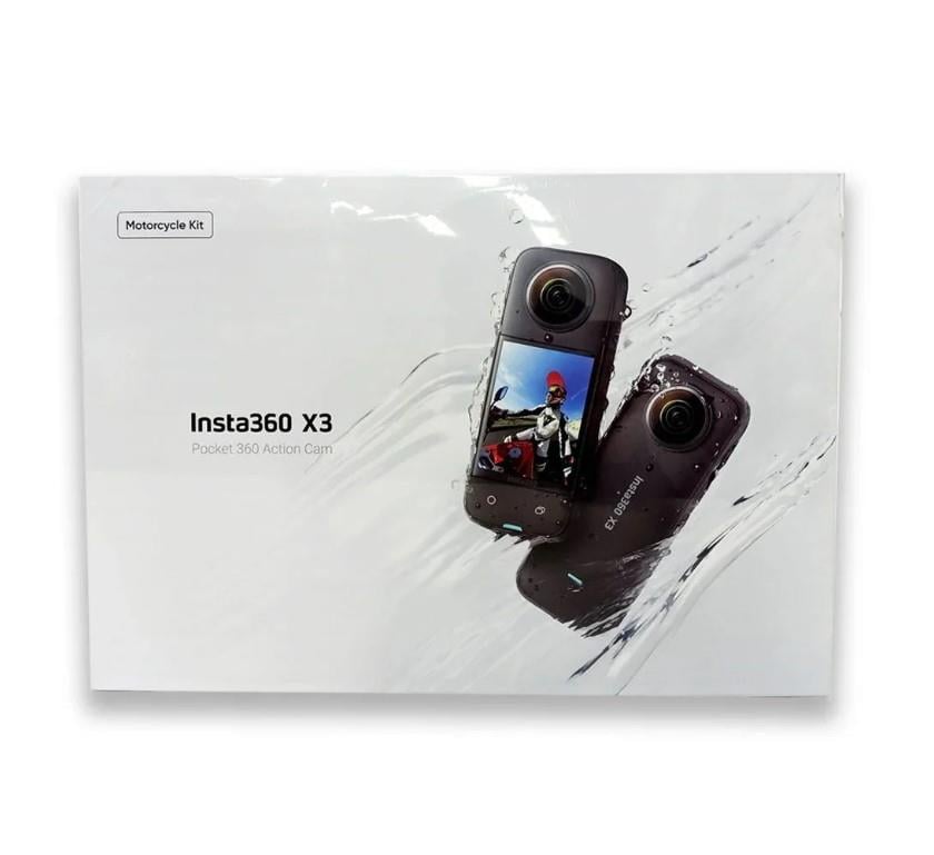 Insta360 X3 360 Kamera Motorcycle Kit ( Insta360 128 Gb Micro Sd Hediyeli )