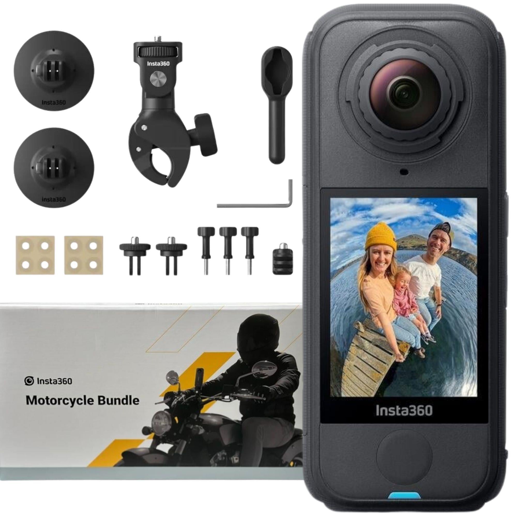 Insta360 X4 Air Aksiyon Kamerası - Motosiklet Kiti