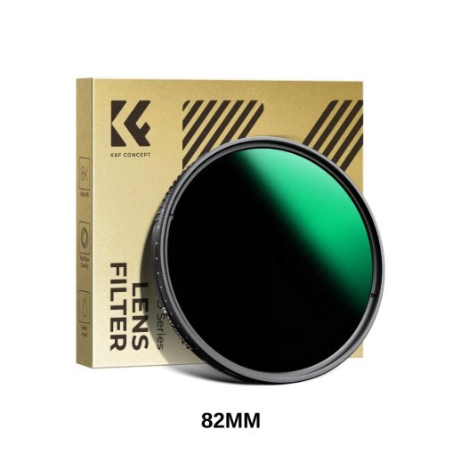 K&F Concept 82 mm ND3-ND1000 Değişken Filtre