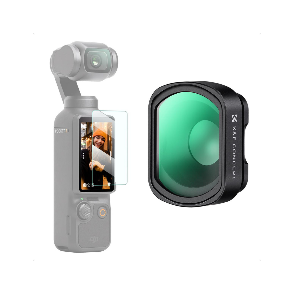 K&F Concept Osmo Pocket 4 Makro Lens (10X)