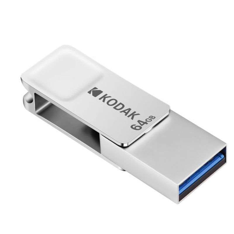 Kodak 64GB Dual 3.1 Type-C Metal USB Bellek (K223C)