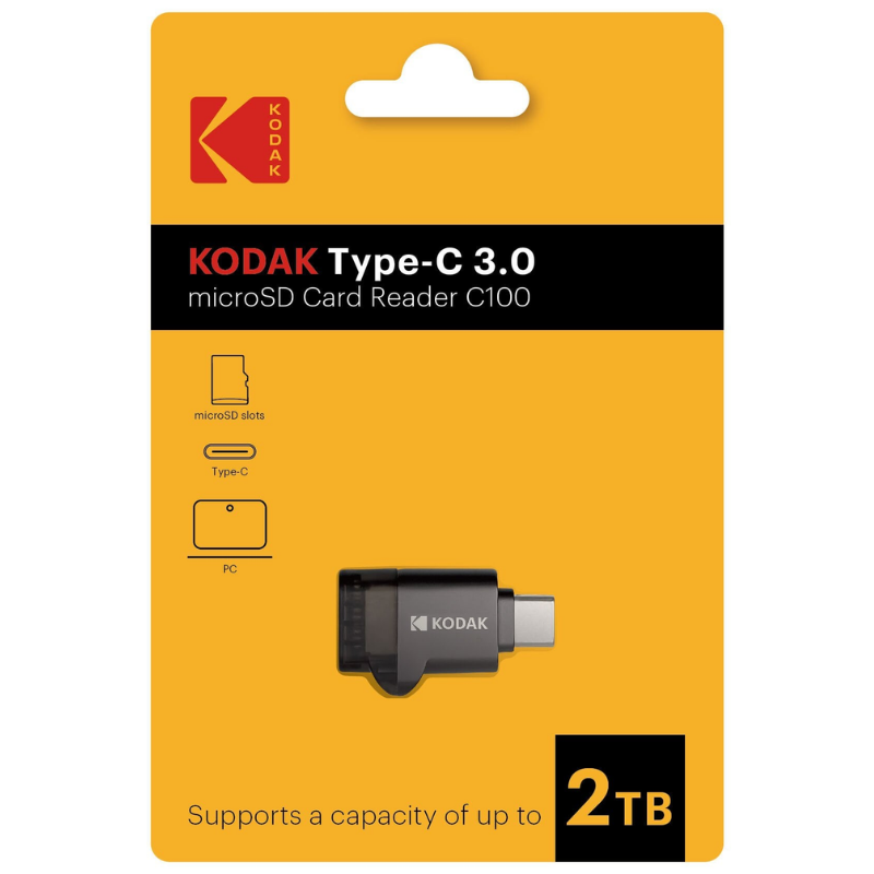 Kodak Type-C 3.0 Micro SD Kart Okuyucu C100
