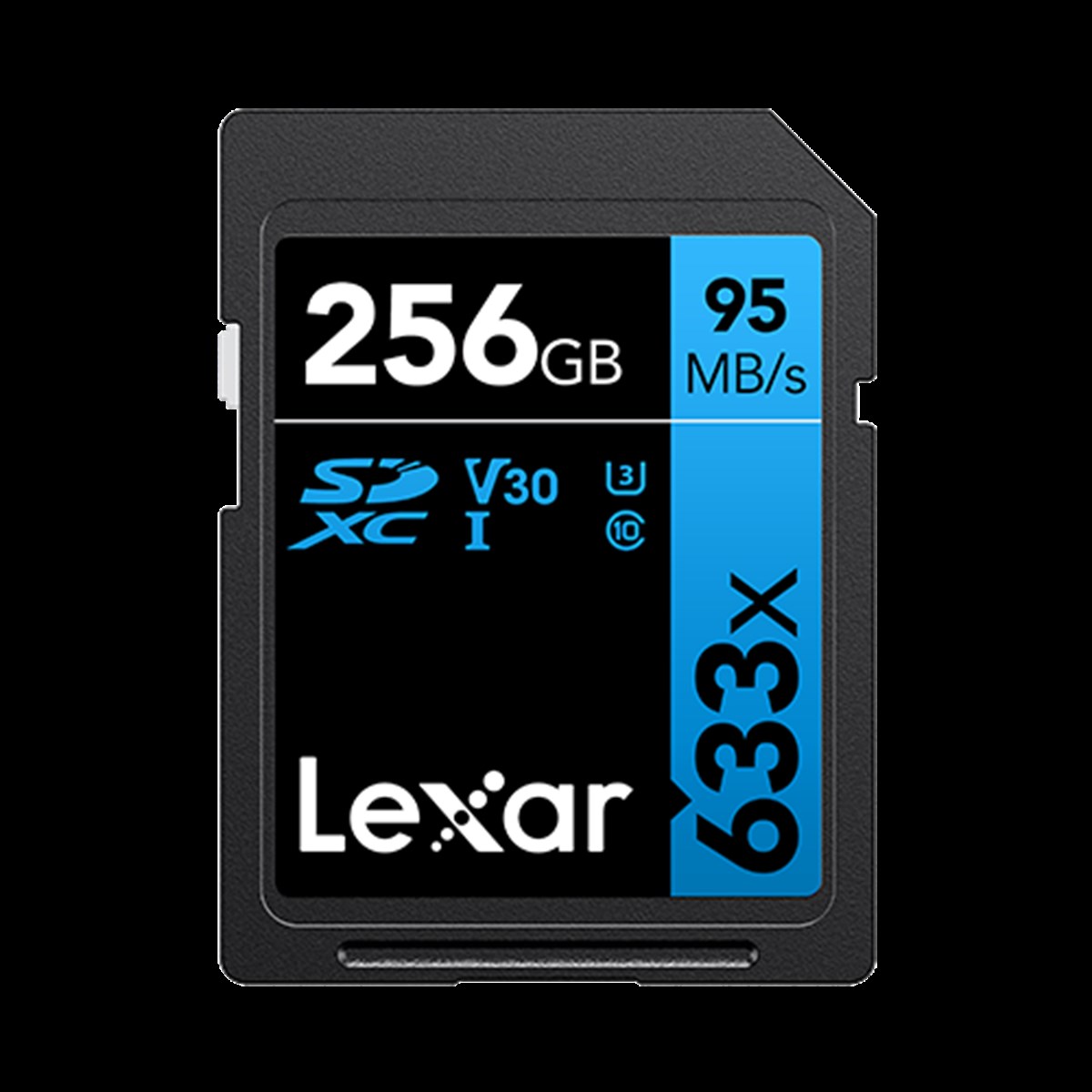 Lexar 256GB High-Performance 633x SDHC/SDXC UHS-I Hafıza Kartı BLUE Series