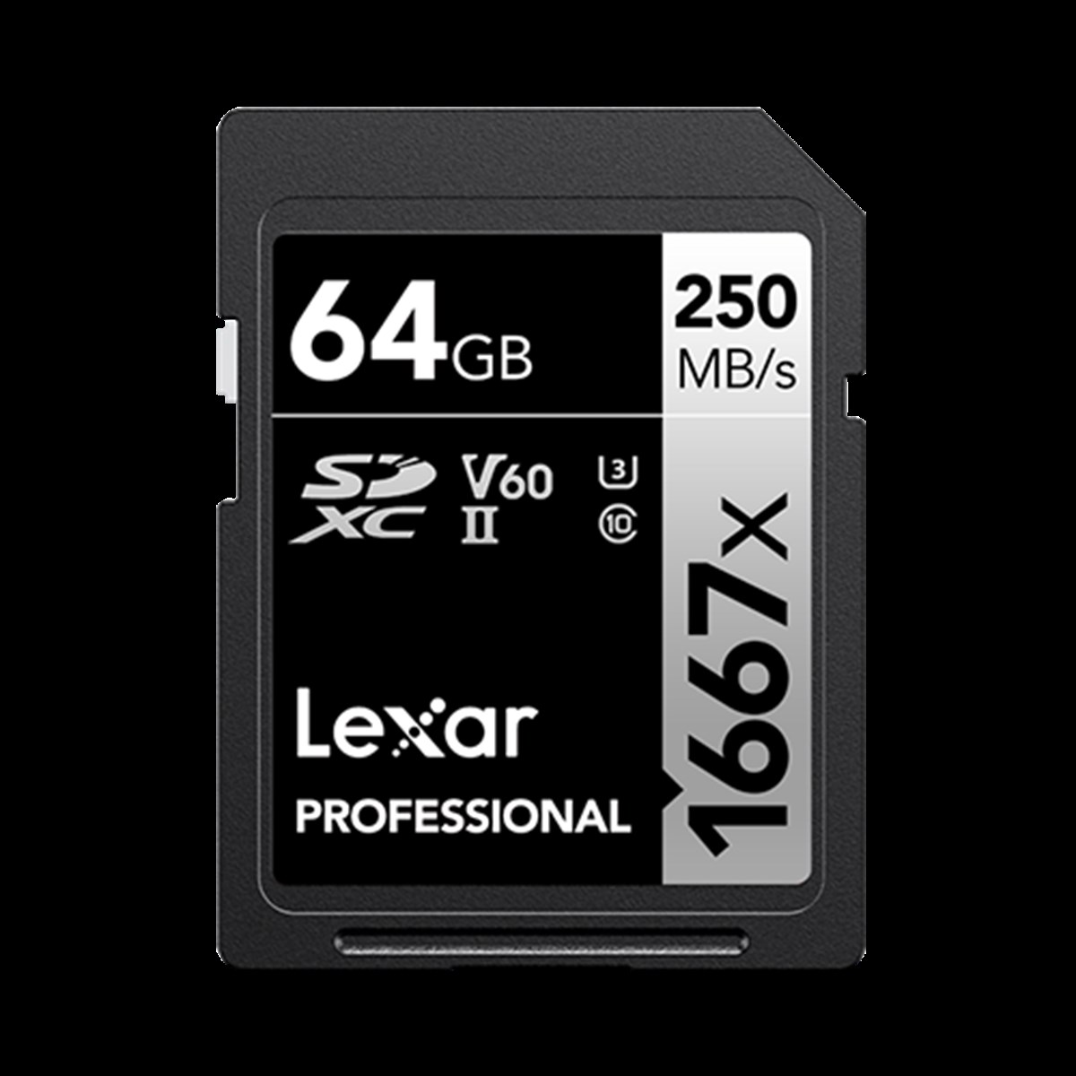 Lexar 64GB Professional 1667x SDXC UHS II Hafıza Kartı