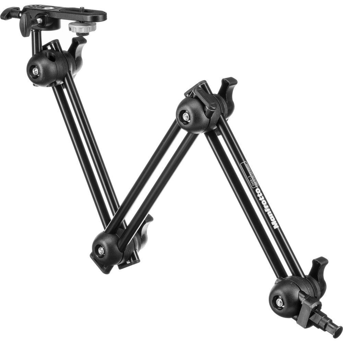 Manfrotto 396B-3 Double Articulated Arm - 3 Sections With Camera Bracket