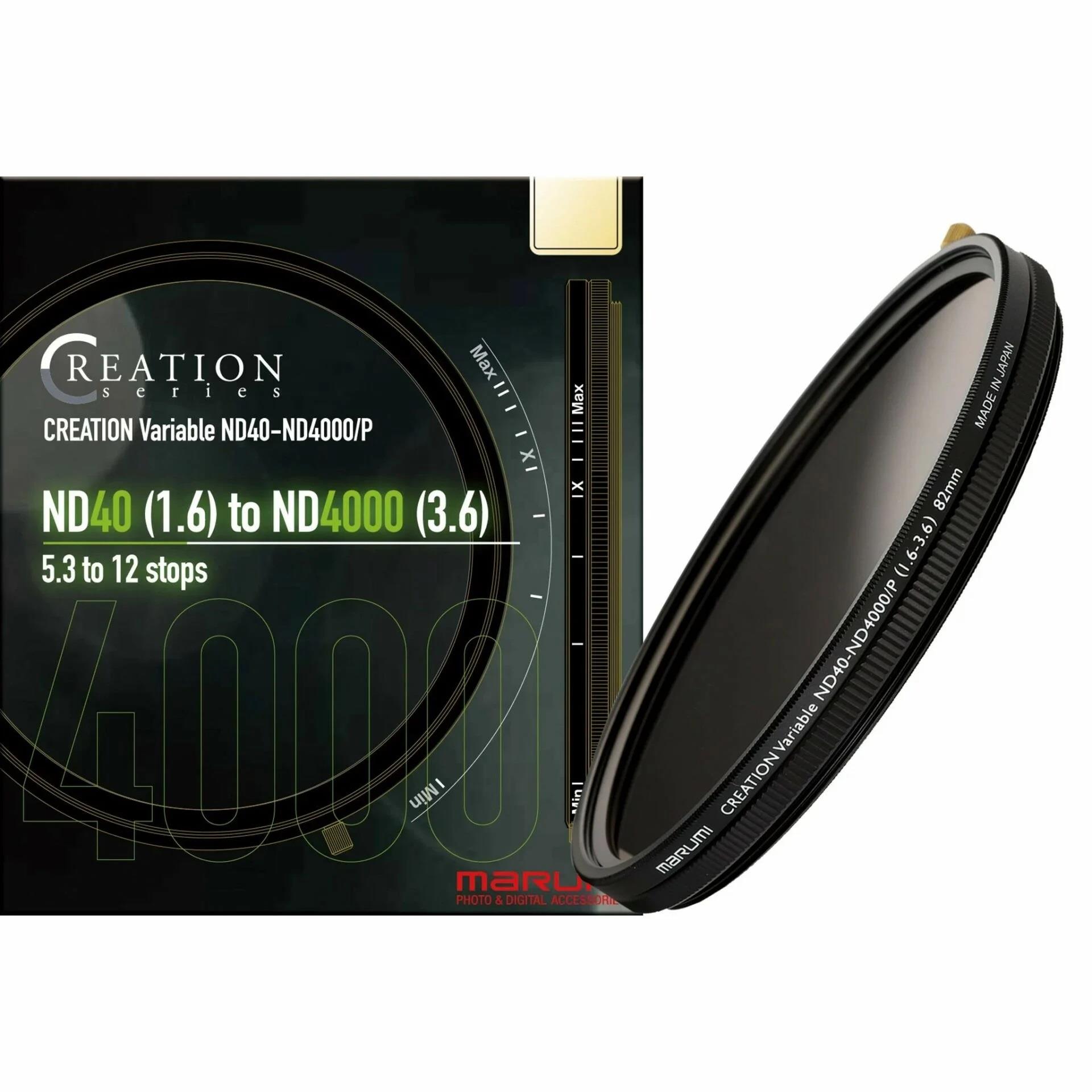 Marumi CREATION Variable ND40 77mm Filtre