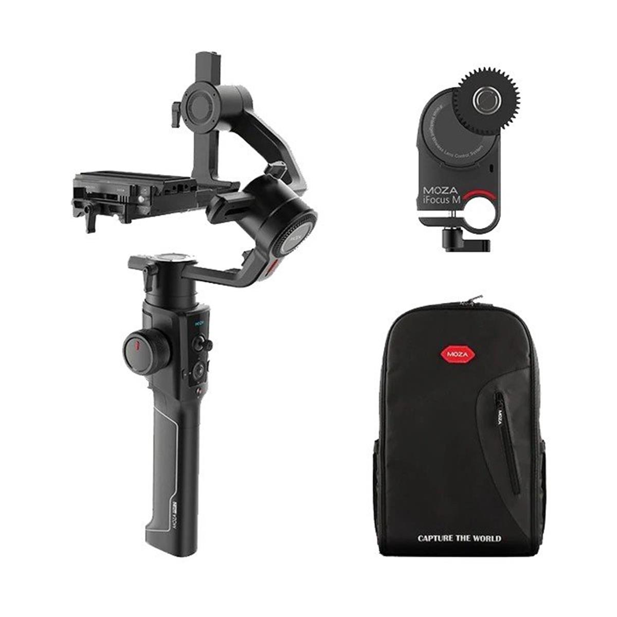 Moza Air 2 Gimbal + iFocus M Odak Takip Motoru + Premium Çanta