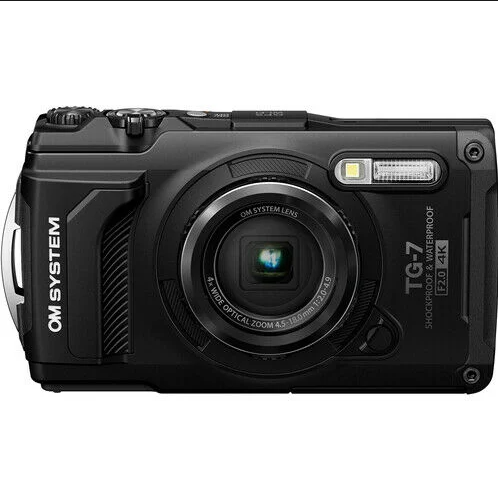 Olympus Tough TG-7 Fotoğraf Makinesi (Siyah)