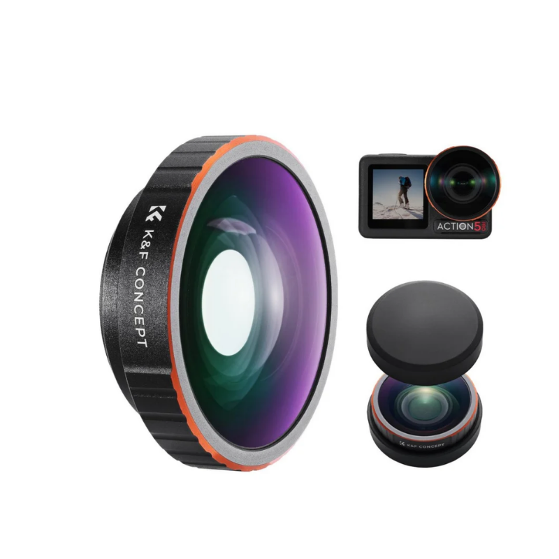 Osmo Action 5 Pro için Ultra Geniş Açı Lens
