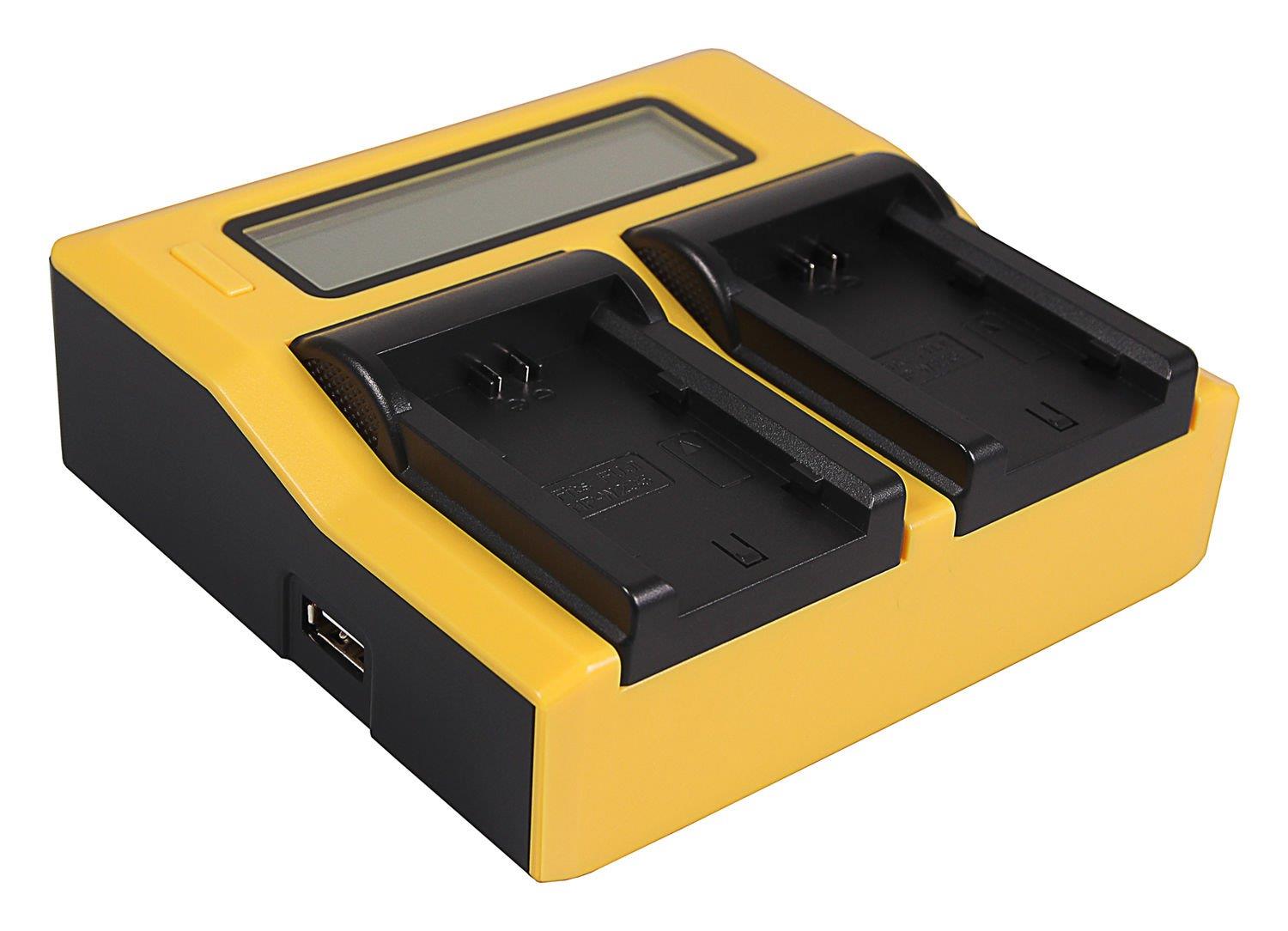 Patona İkili LCD Ekranlı USB Şarj Aleti Fuji NP-W235