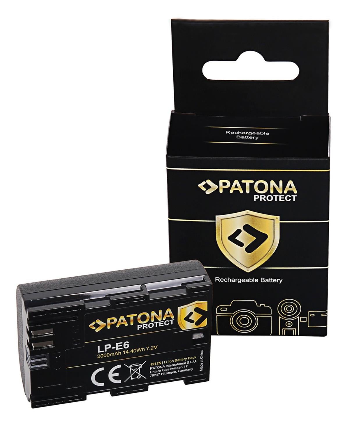 Patona Protect Canon LP-E6 Batarya Pil