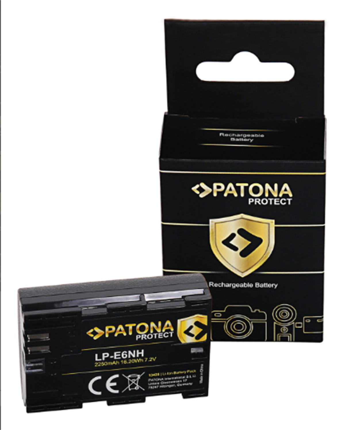 Patona Protect Canon LP-E6NH Batarya Pil