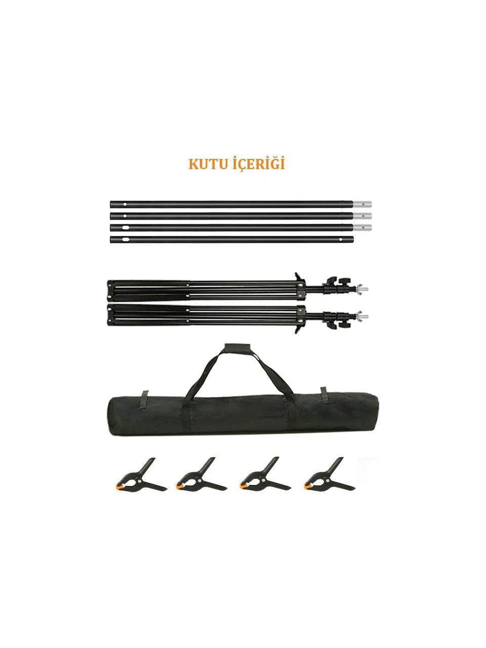 PDX 3m x 2m Ayaklı Fon Standı