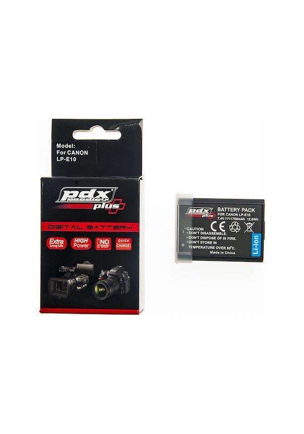 PDX Plus for Canon LP-E10 Batarya