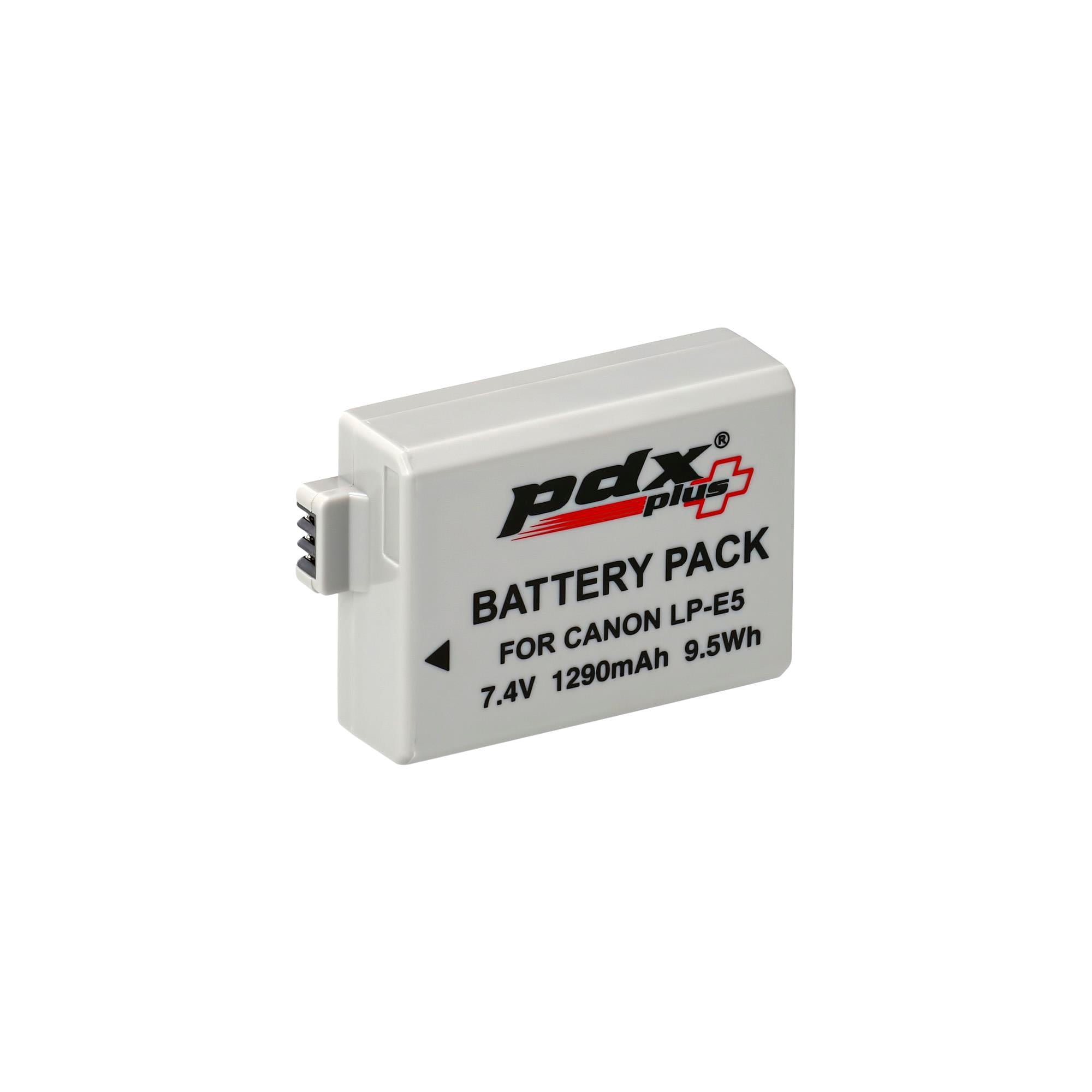 PDX Plus for Canon LP E5 Batarya