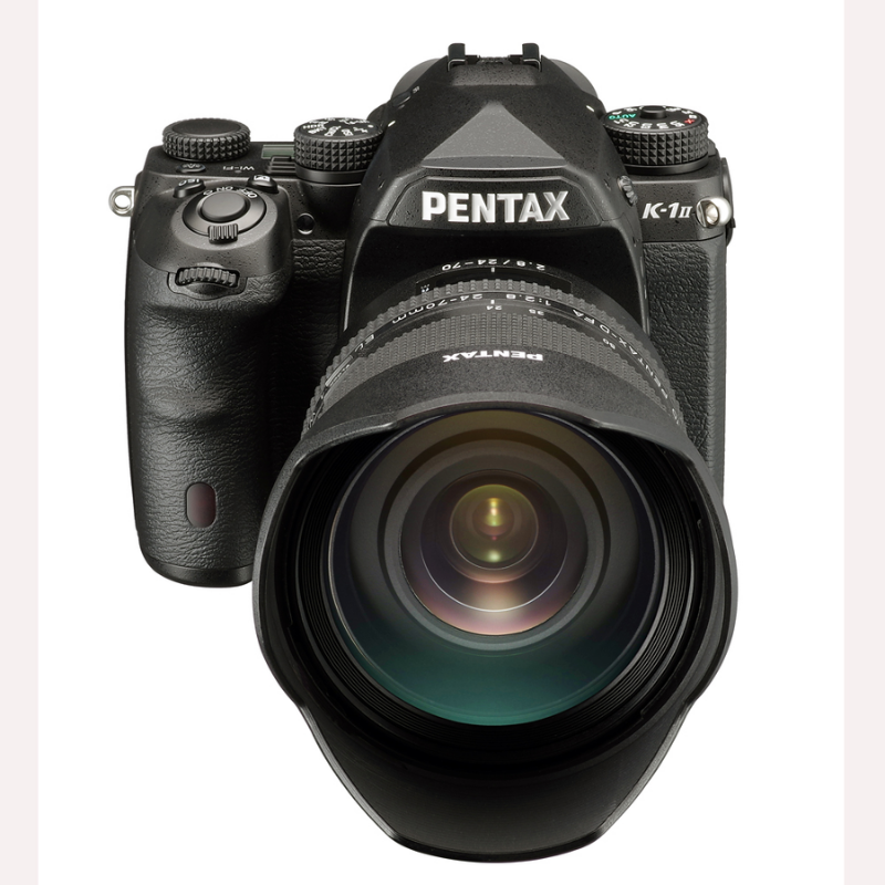 PENTAX K-1 Mark II Fotoğraf Makinesi + D FA 24-70mm 2.8 Lens Kit