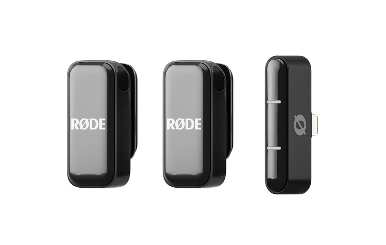 Rode Wireless Micro 2 kişilik yakamikrofonu USB-C Siyah