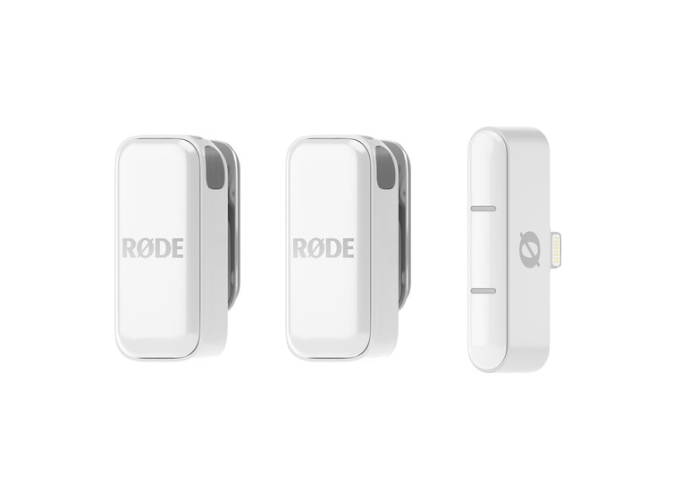 Rode Wireless Micro 2 kişilik yakamikrofonu USB-C Beyaz