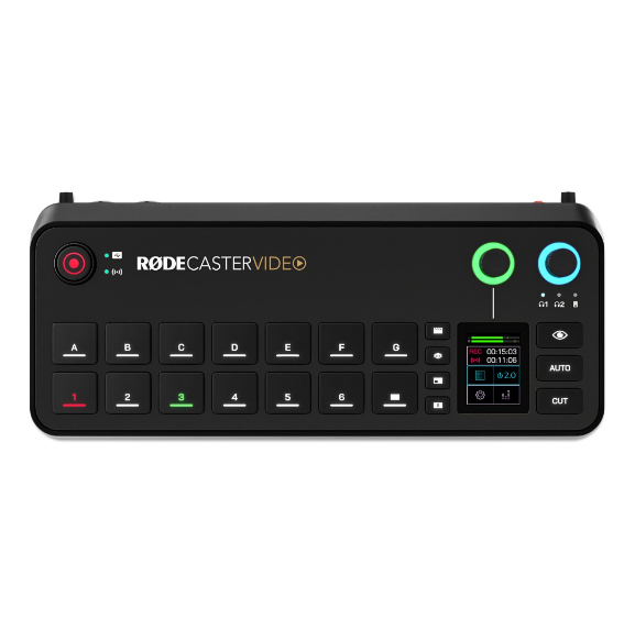 RODECaster Video ve Ses Prodüksiyon Konsolu