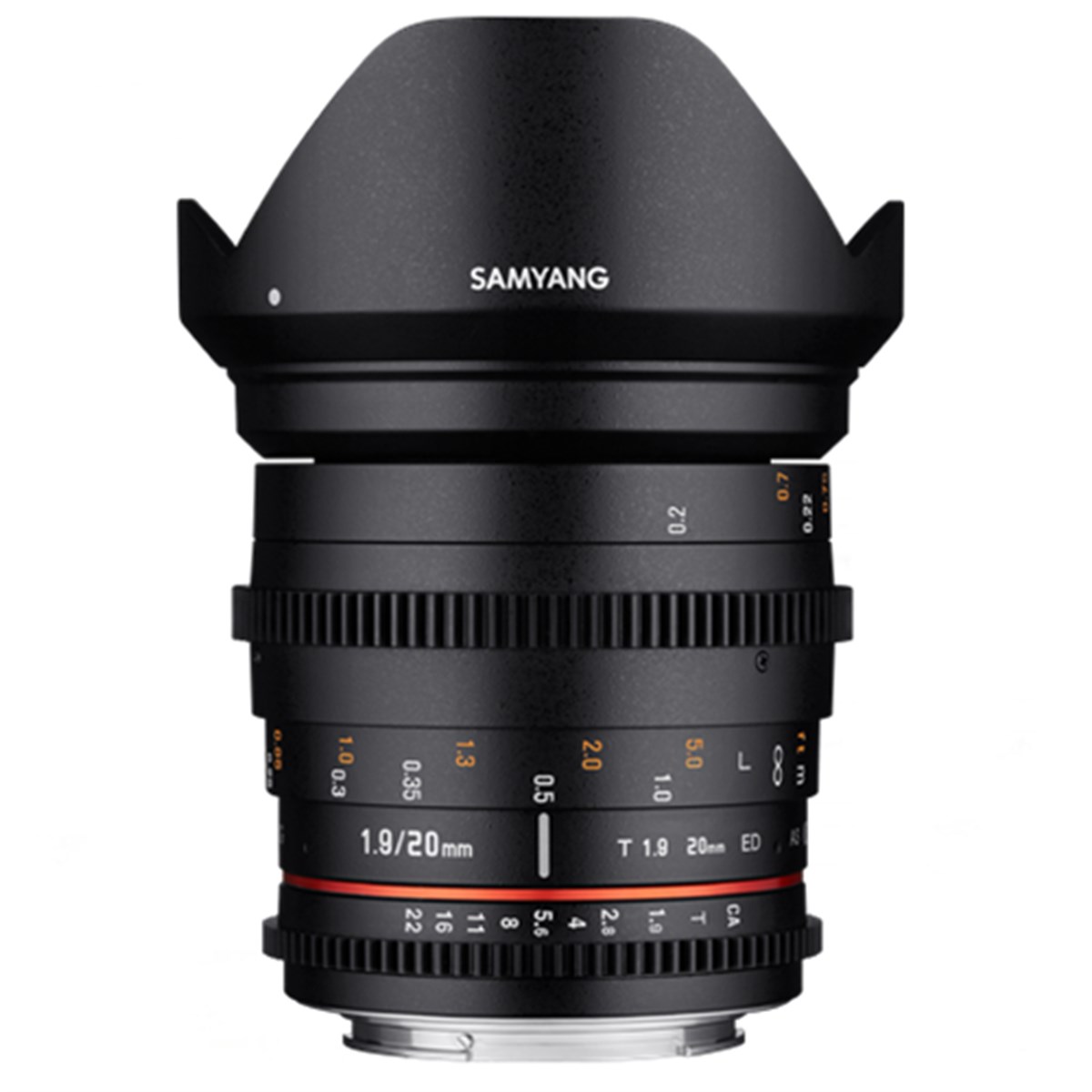 Samyang 20mm T1.9 ED AS UMC Cine Lens (Canon EF)