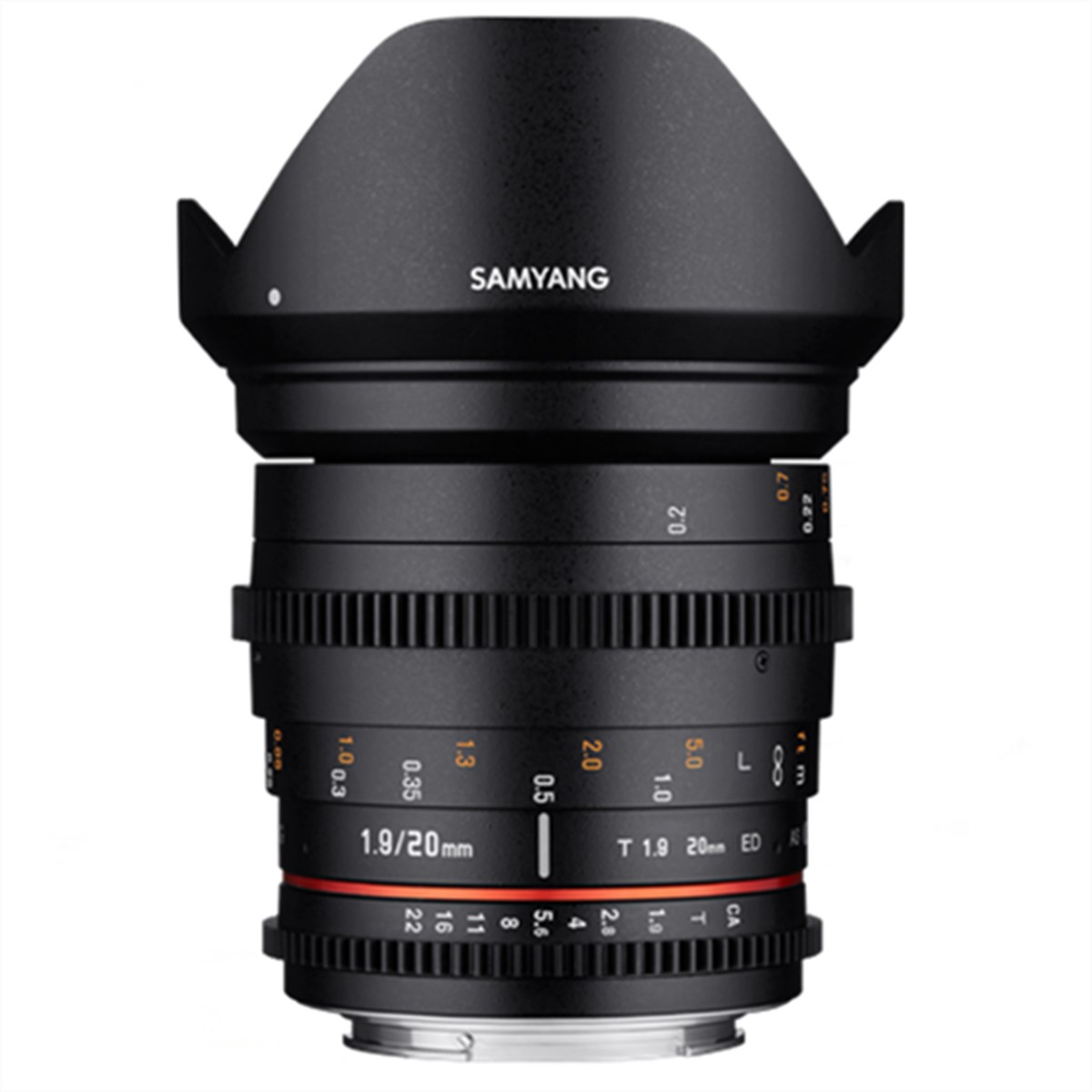 Samyang 20mm T1.9 ED AS UMC Cine Lens (Canon EF)