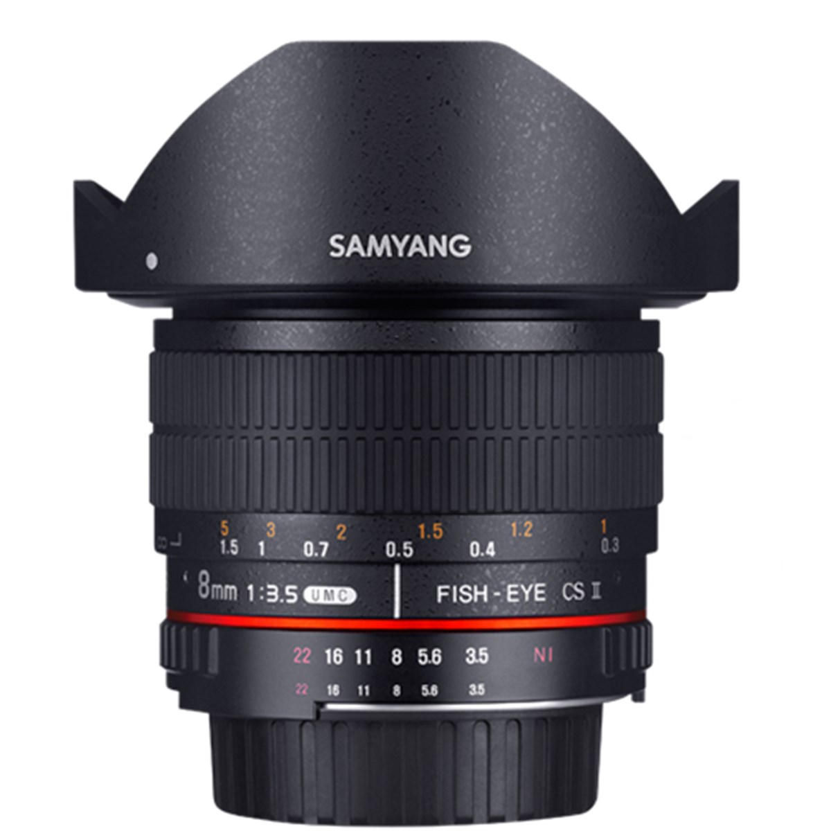 Samyang 8mm F3.5 UMC Fish-Eye CS II Lens (Sony A)