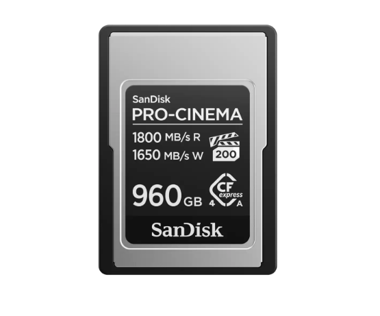 SanDisk PRO-CINEMA CFexpress™ Type A Kart - 960 GB