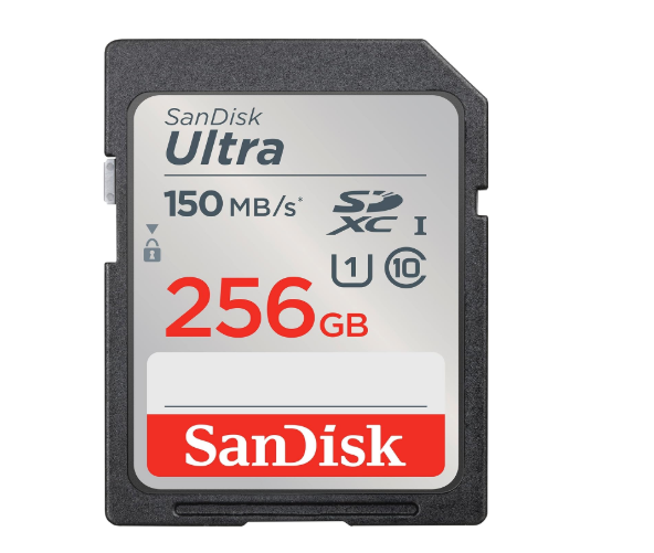 SanDisk Ultra SDXC 256GB 150MB/s R UHS-I Kart