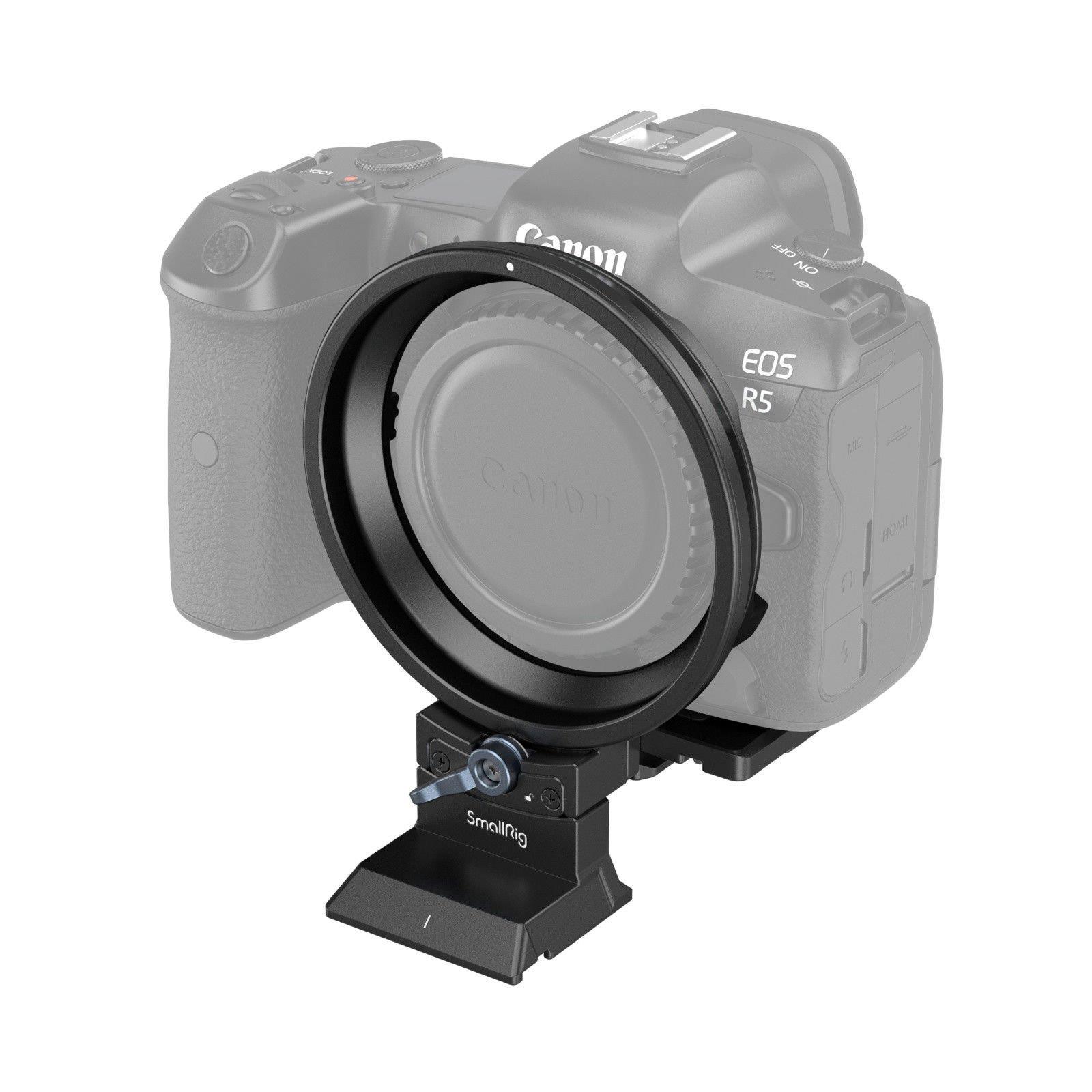 SmallRig Canon 4300 EOS'a  R Serisi Kameralar için Döndürülebilir Yataydan Dikeye Montaj Plakası Kiti