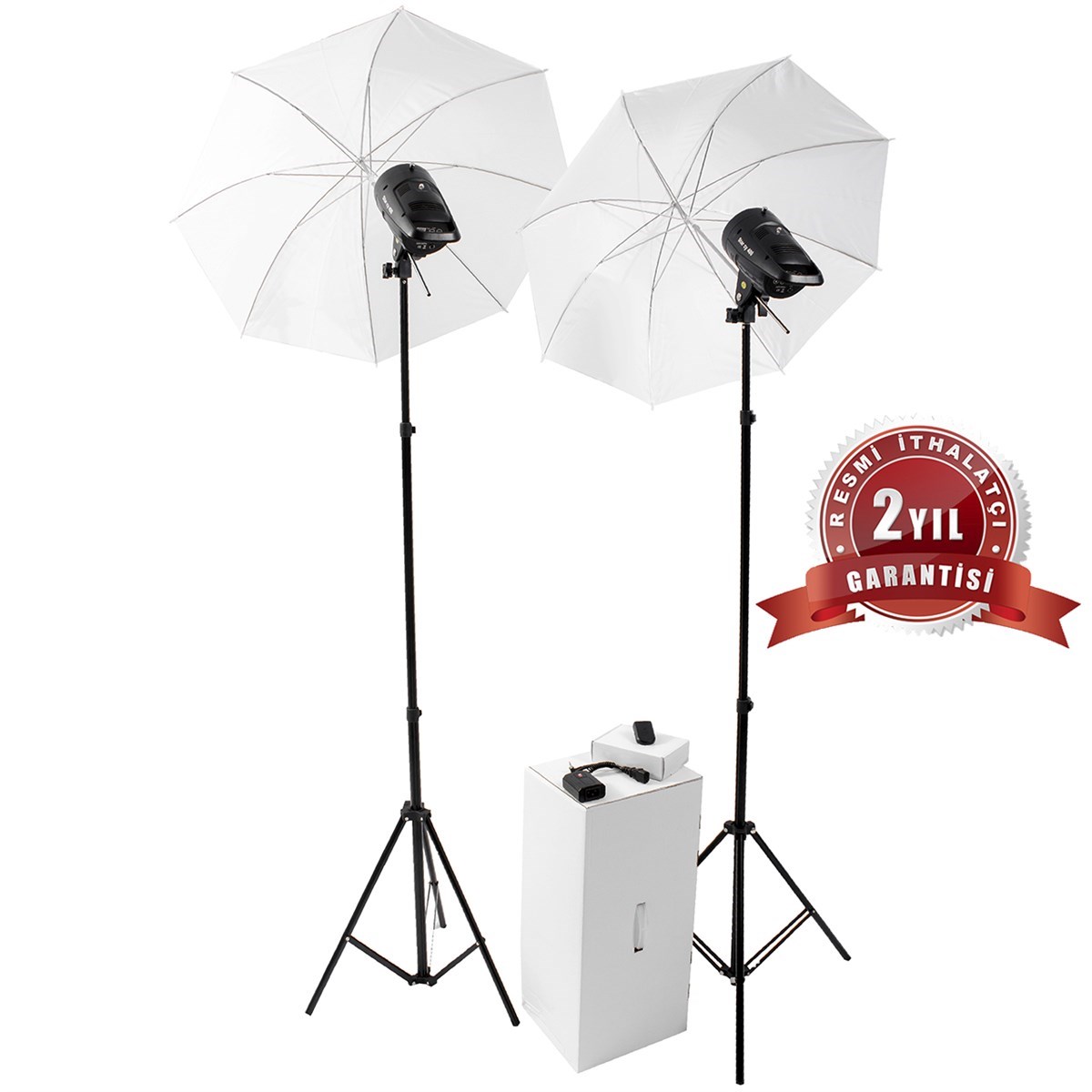 Star 400w 2'li Şemsiyeli Paraflaş Set
