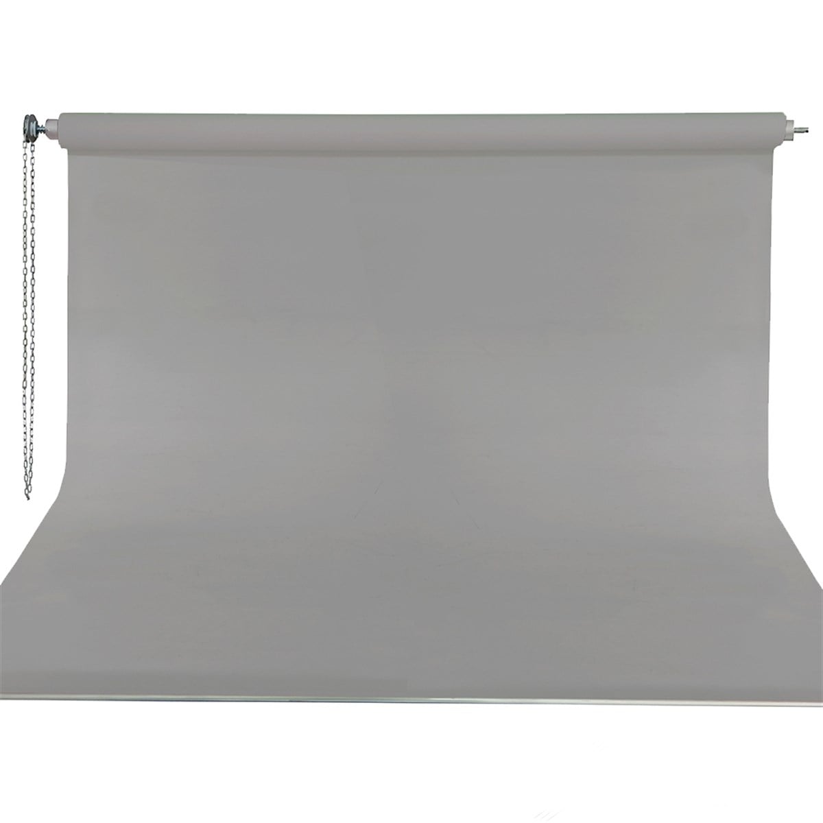 Stüdyo Teknik 270cm x 580cm Sonsuz Gri Fon Perdesi Seti ( Boru Makara Zincir Dahil )