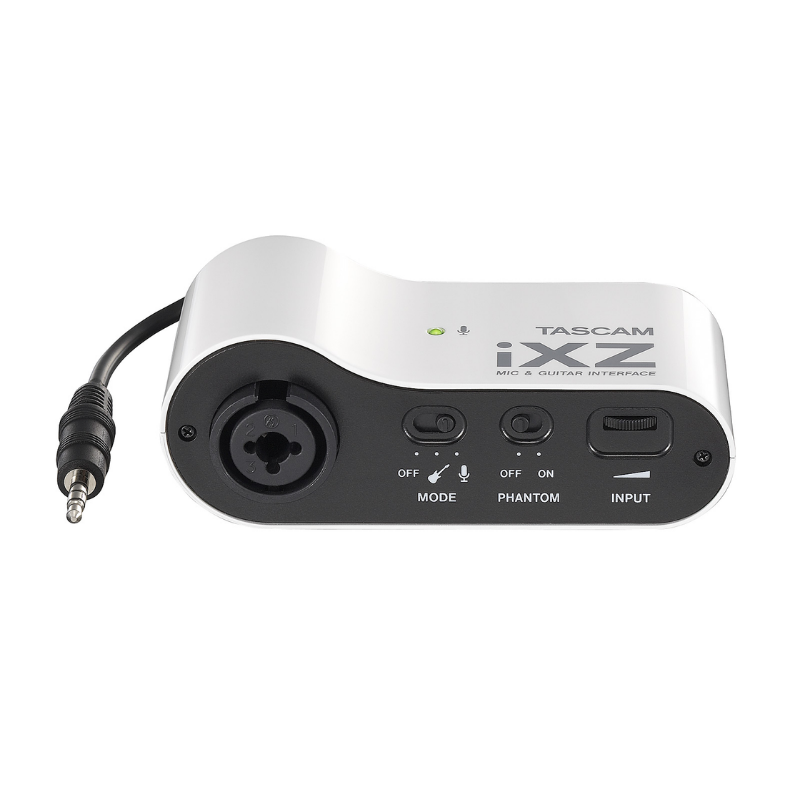 Tascam IXZ Mikrofon - Gitar Arabirimi Iphone - iPad için Ses Kartı