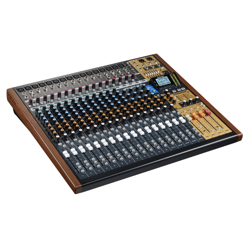 Tascam Model 24 22 Kanal Analog Mikser 24 Kanal Digital Kayıt Özellikli Mikser