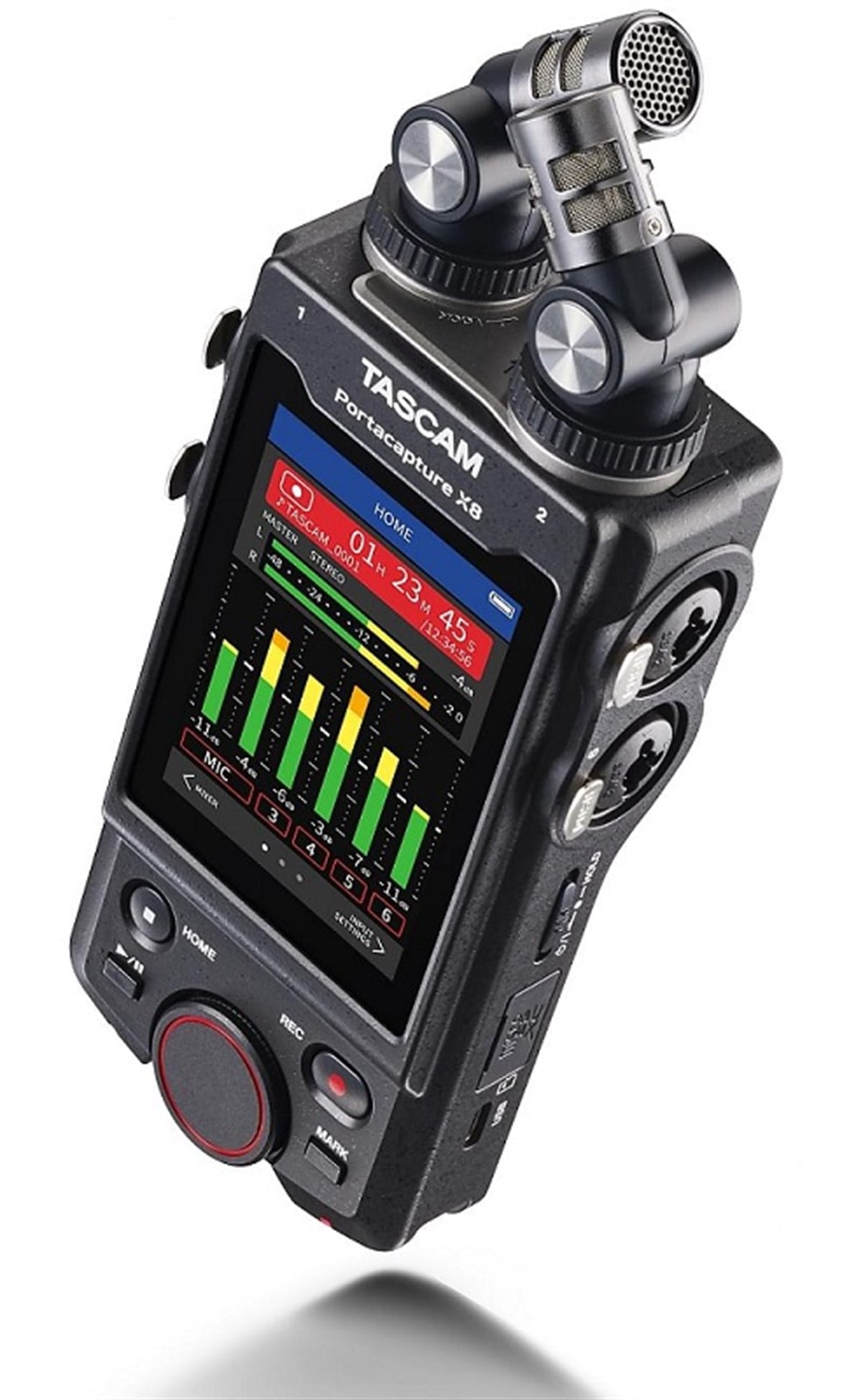 Tascam Portacapture X8 High-Resolution Multi-Track Handheld Recorder Taşınabilir Kayıt Cihazı