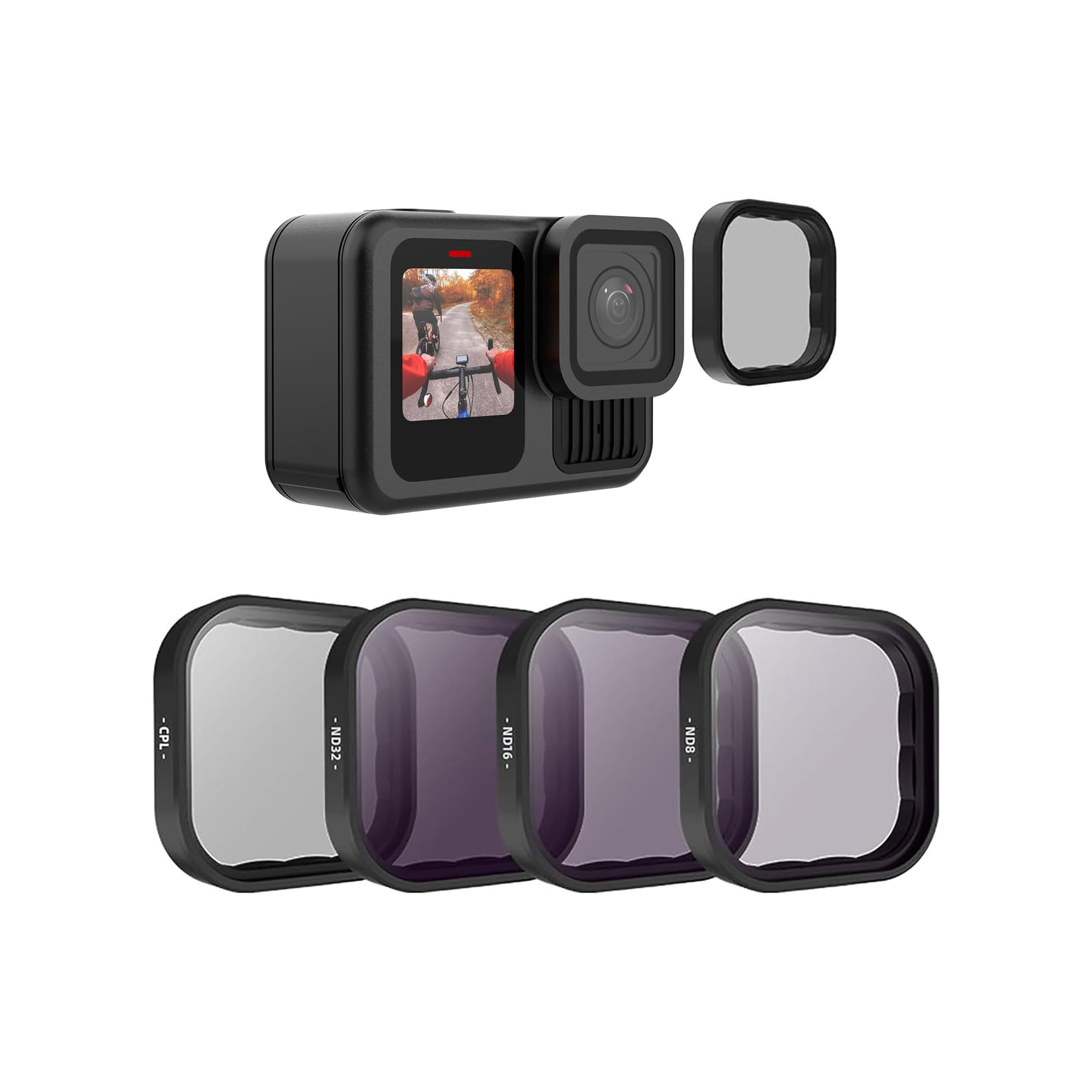 Telesin GoPro HERO13 CPL+ND Filtre Seti