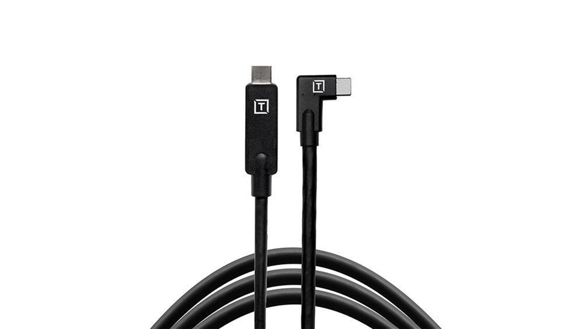 TetherPro USB-C to USB 3.0 Micro-B 4.6 m Dik Açılı Bağlantı Kablosu