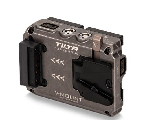 Tilta RED Komodo için Çift Canon BP - V Montaj Adaptörü Pil Plakası