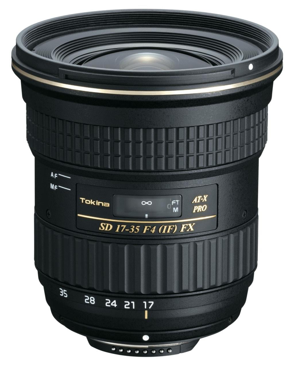 Tokina AT-X 17-35mm f/4 PRO FX Lens (Nikon F)