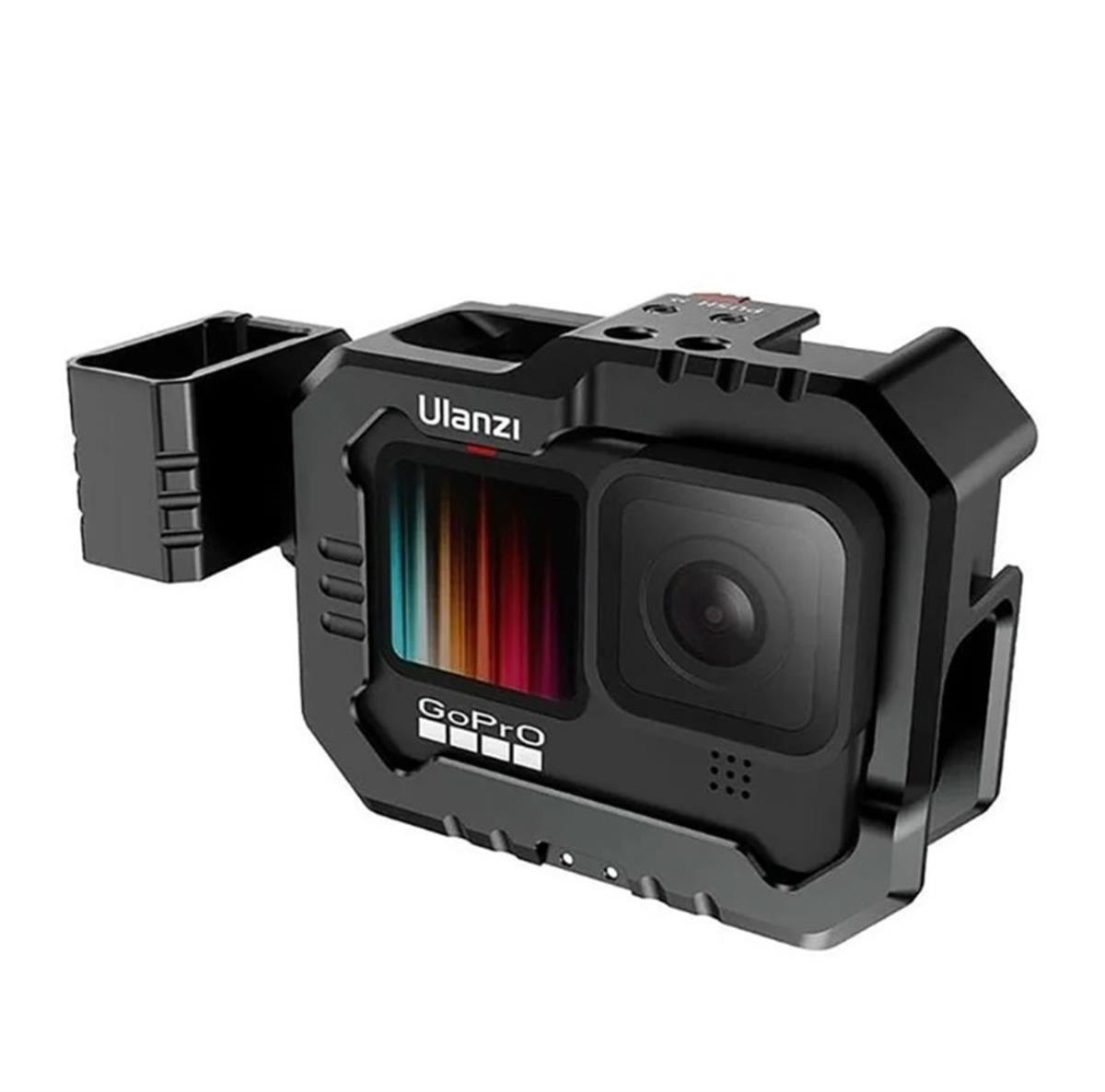 Ulanzi G9-14 GoPro Hero 9/10/11 Vlog Case Gelişmiş Metal Çerçeve