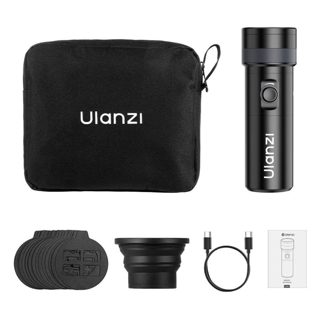 Ulanzi LM01 RGB GOBO 10W Taşınabilir LED Fotoğraf ve Video Işığı - L219A