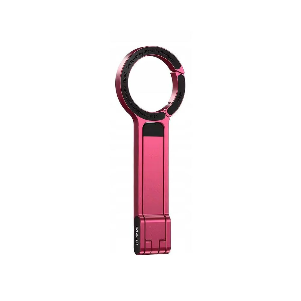Ulanzi MA30 Karabinerli Manyetik Telefon Tripodu Magenta - M056