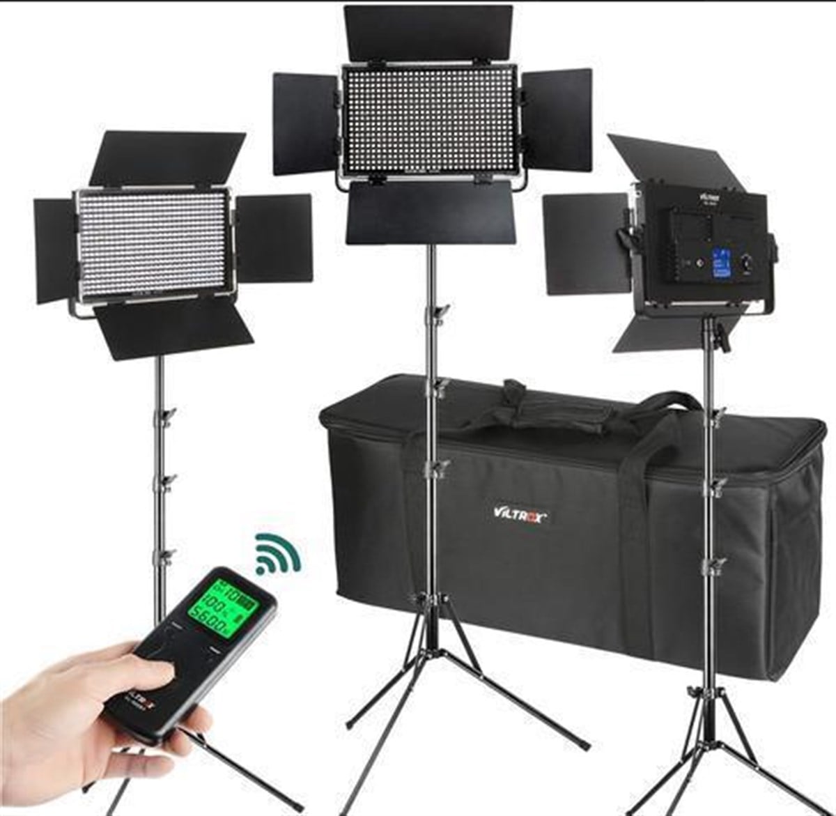 Viltrox VL-40T Bi Color Led 3'Lü Işık Seti